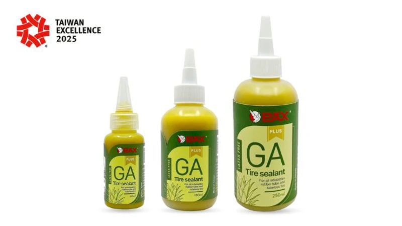 GA Tire Sealant has won the 2025 Taiwan Excellence Award